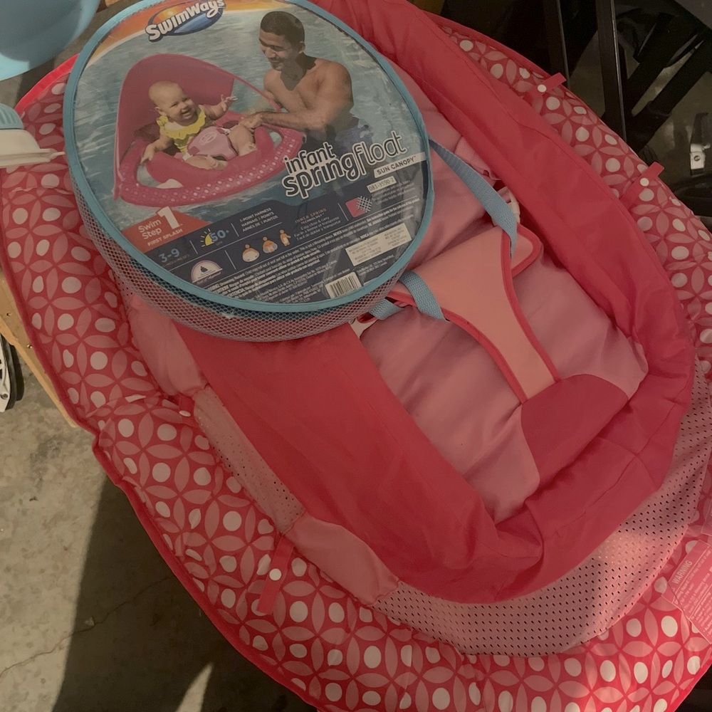 Infant swim canopy
